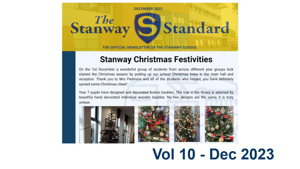 Stanway Standard - Volume 10 - December 2023